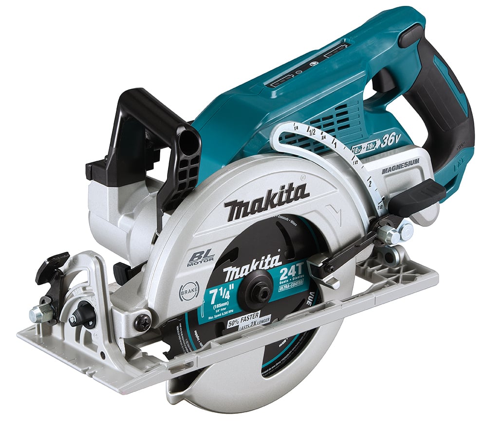 Makita DRS780Z Akku-Handkreissäge 65 mm 2x18 V Ø 185 mm Solo