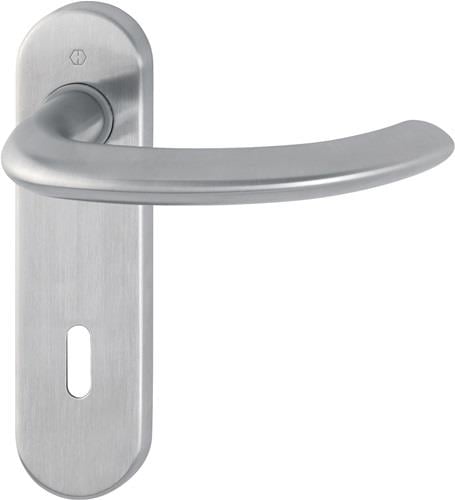 HOPPE Kurzschildgarnitur Mar.E1138Z/353K VA F69 OB rd Drückergrt - 3042231