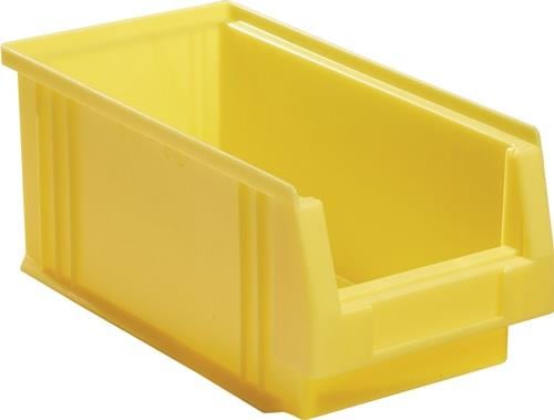 LA-KA-PE Sichtlagerkasten PLK L290 x B150 x H125 mm PP gelb - 01650 02 04