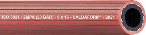 Acetylenschlauch SALDAFORM®/ROT 3255 ID 16mm Wandst.5,0mm AD 26,0mm