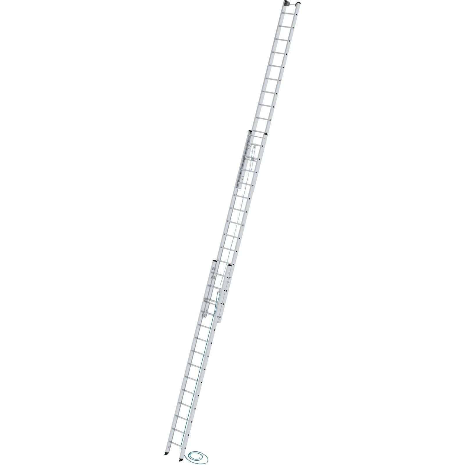 Günzburger Steigtechnik Sprossen-Seilzugleiter 3tlg. ohne Traverse