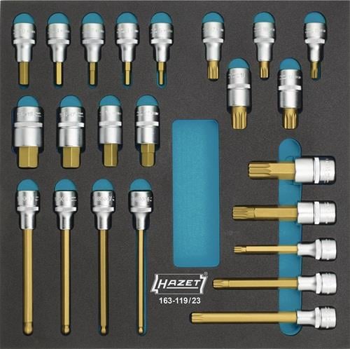 Hazet Werkzeugmodul 163-119/23 23-teilig - 163-119/23