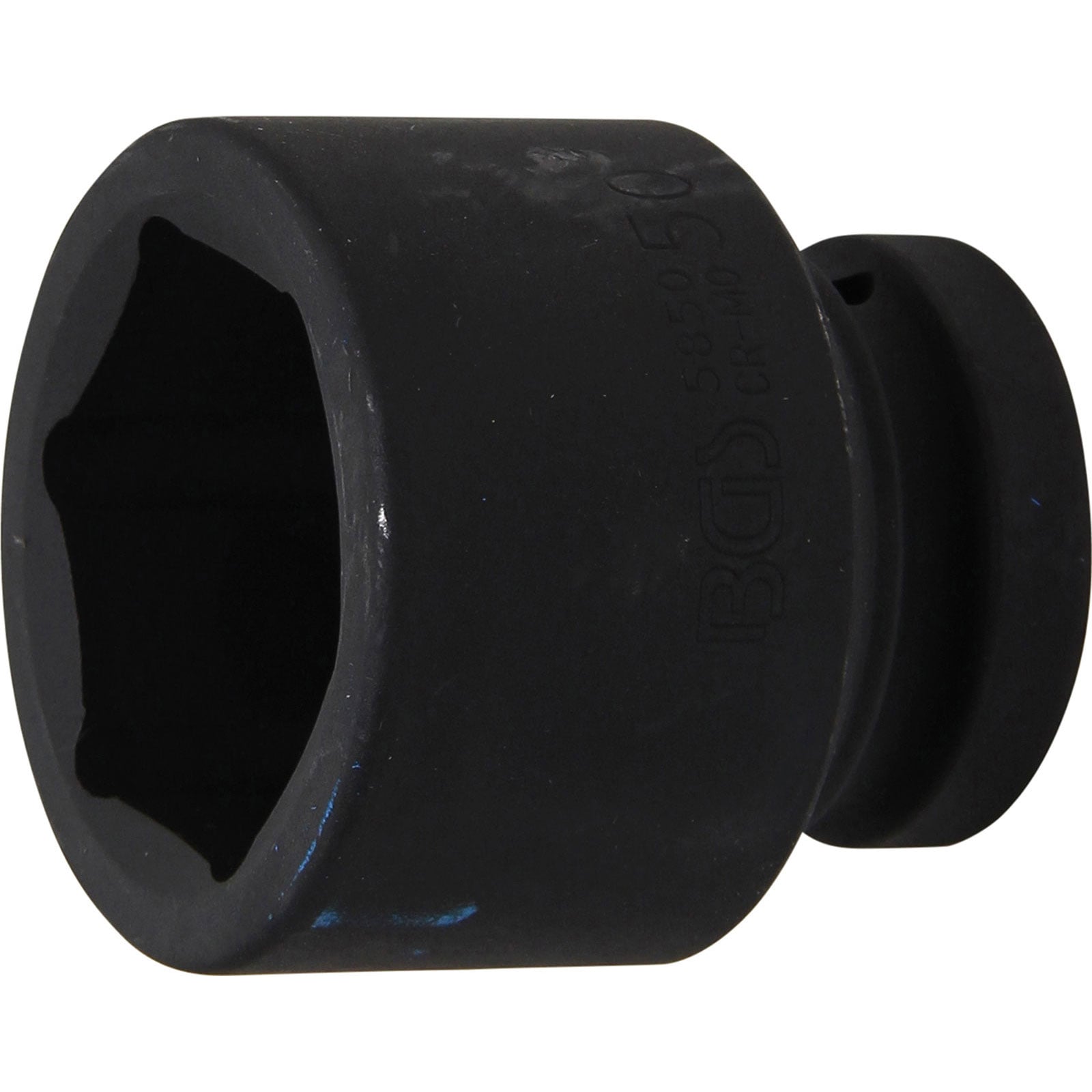 BGS Kraft-Steckschlüssel-Einsatz Sechskant Antrieb Innenvierkant 25 mm (1") SW 50 mm - 5850