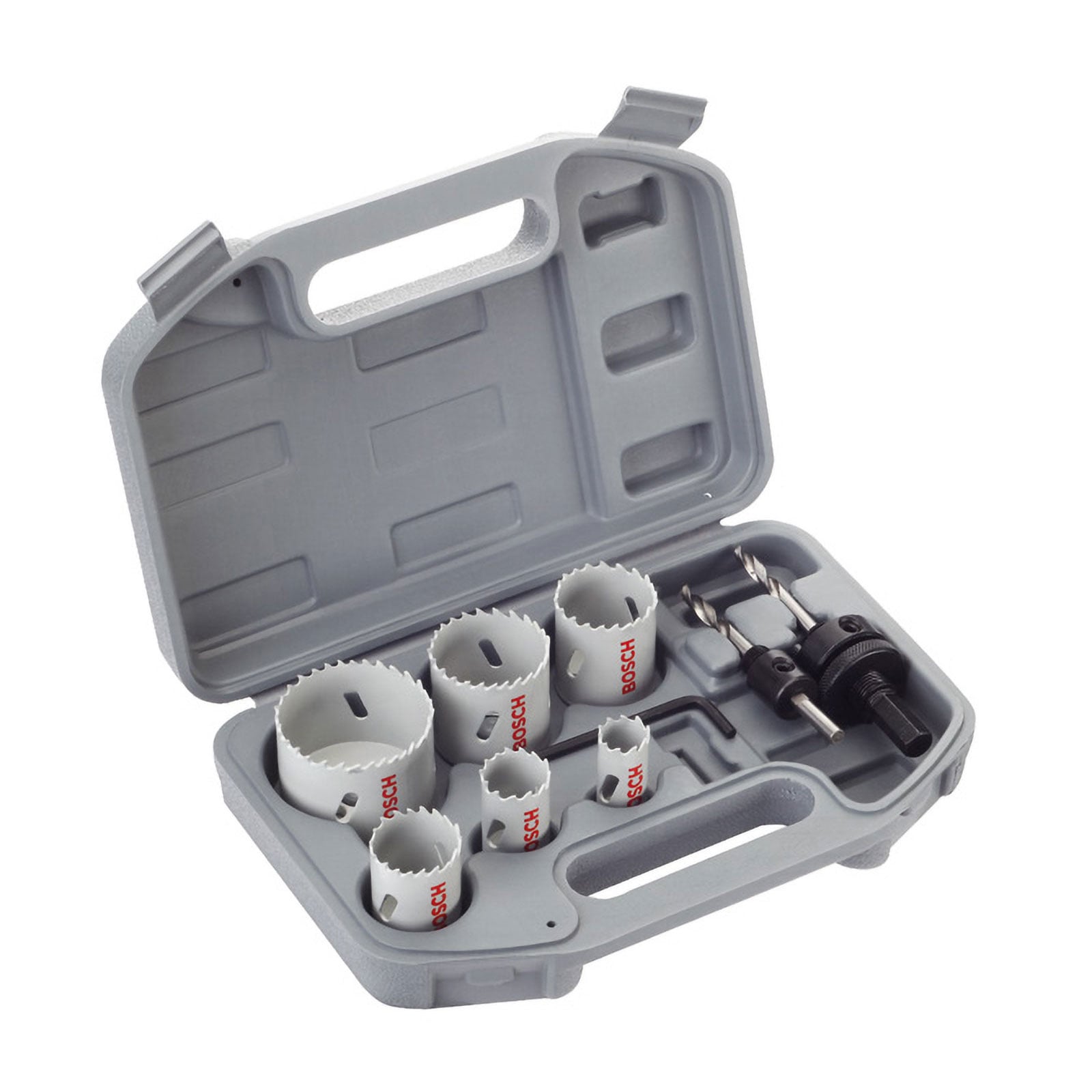 Bosch 9‑tlg. HSS Bi-Metall-Lochsägen-Set für Elektriker 20–68 mm - 2608580868