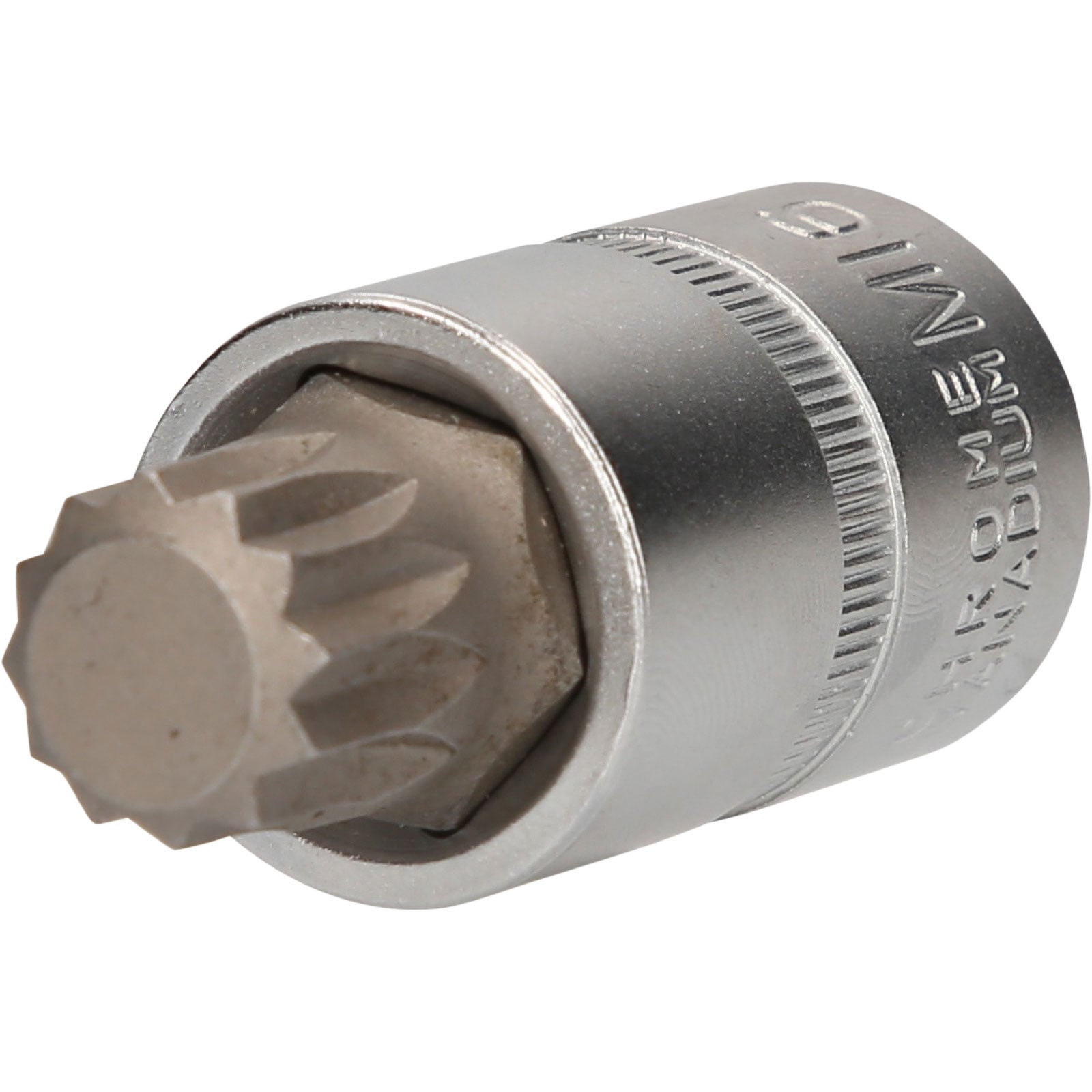 BRILLIANT TOOLS 1/2" Vielzahn-Bit-Stecknuss 55 mm lang M16 - BT022937