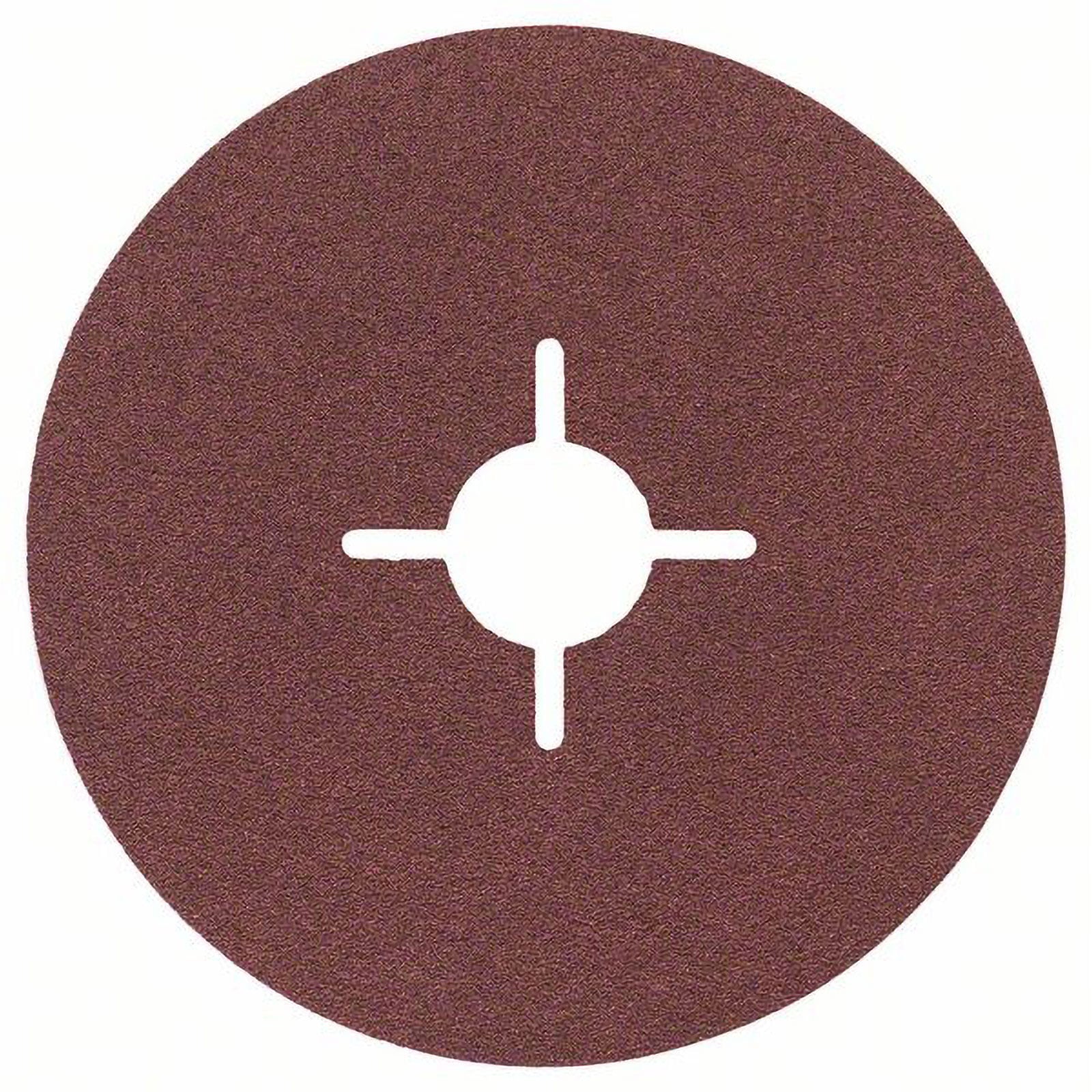 Bosch Fiberschleifscheibe R444 Expert for Metal, Korund, 115 mm, 22,23 mm, 120 - 2608605469