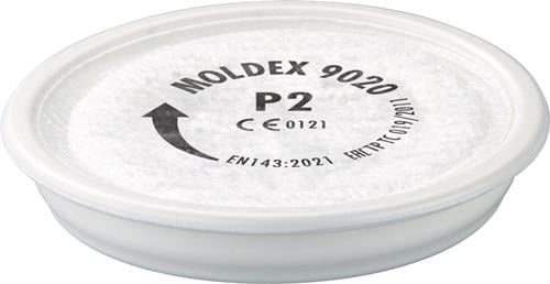Moldex Partikelfilter 902002 EN 143:2000 + A1:2006 P2 R für Serie 7000 / 9000 - 902001