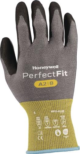 Schnittschutzhandschuhe Perfect Fit Gr.8 gelb/schwarz EN 388 PSA II HONEYWELL