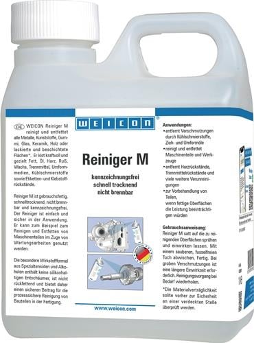 Spezialreiniger Reiniger M 1l gebrauchsfertig Kanister WEICON