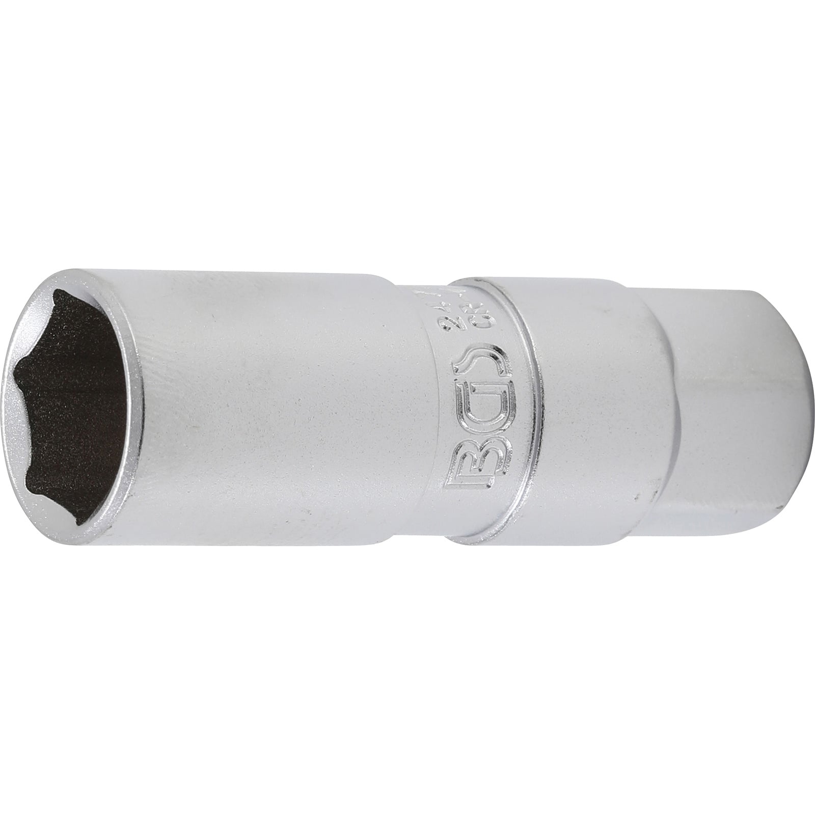 BGS Zündkerzen-Einsatz Sechskant Antrieb Innenvierkant 10 mm (3/8") SW 16 mm - 2471