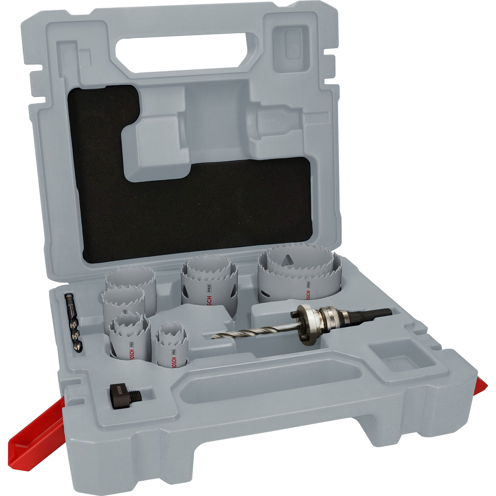 Bosch PRO Multi Material Lochsäge Q-Lock Aufsteckhalter-Set 10-tlg. - 2608901550