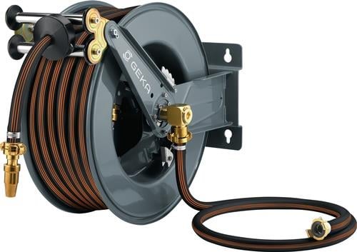 Schlauchaufroller PA30GSK Anschl.-Gew.33,25mm G 1 AG Zoll pulv.STA GEKA