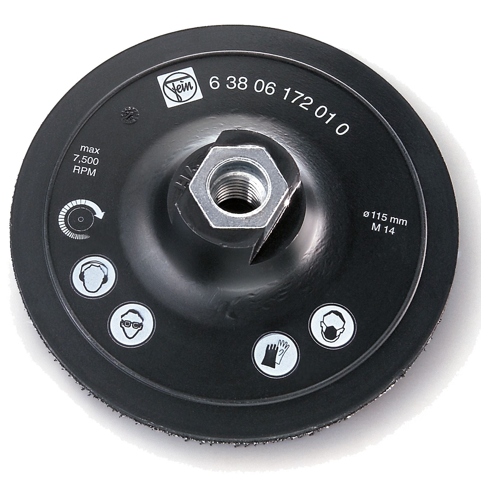 Fein Stützteller für Einsatz mit Schleifvlies - 63806184010