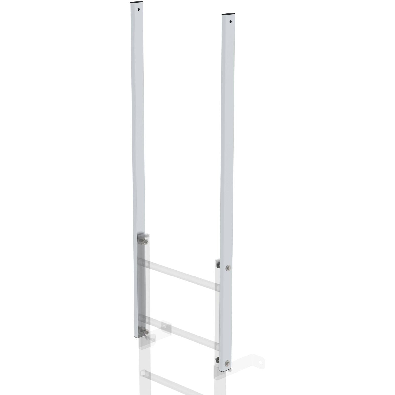 Günzburger Steigtechnik Ausstiegsholm gerade Alu-blank Länge 1.600 mm - 062243