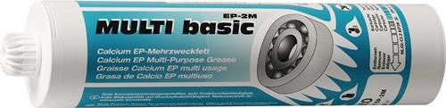 Lithiummehrzweckfett MULTI basic 2M 500g hell Schraubkartusche MATO