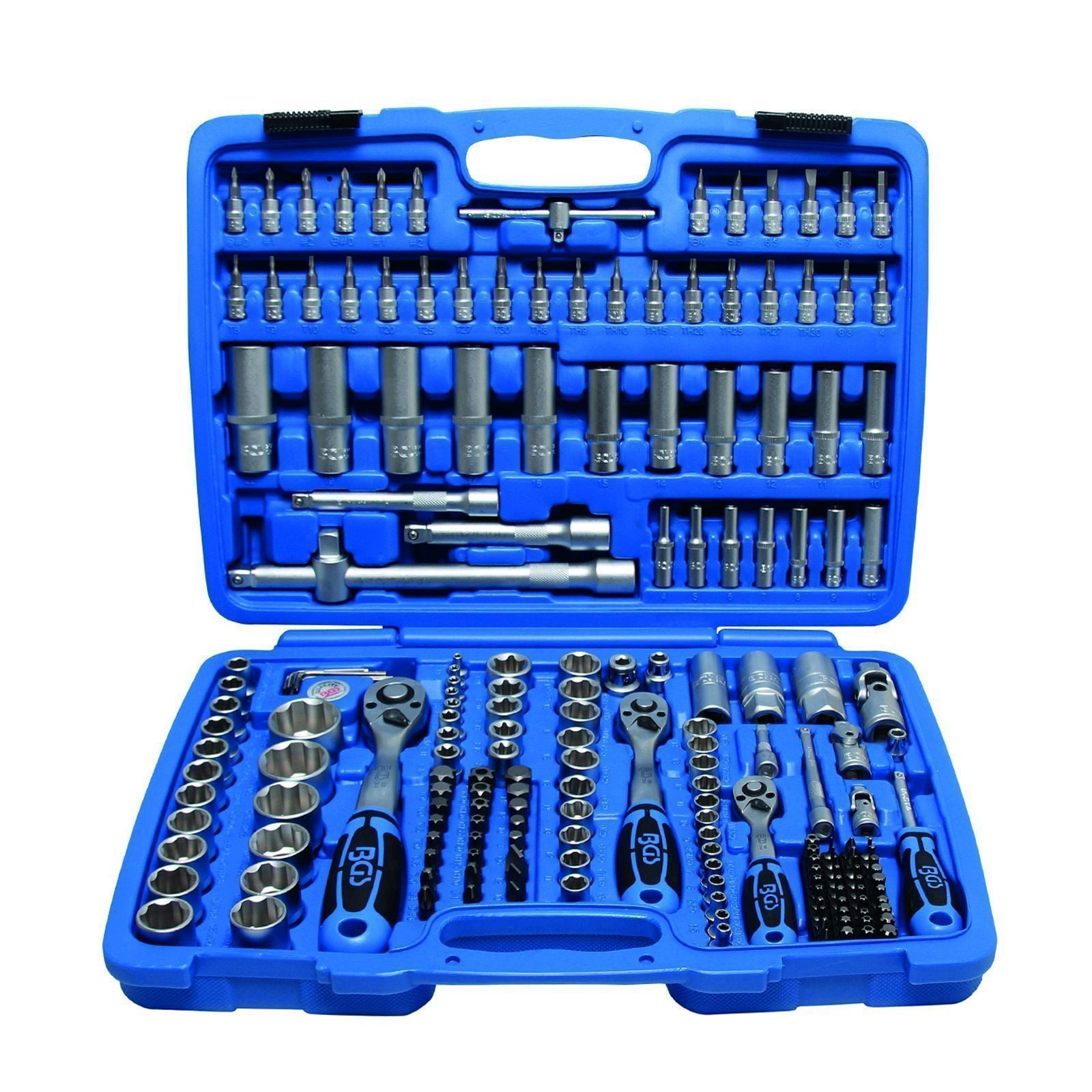 BGS 192tlg. Steckschlüssel-Satz 6,3 (1/4) + 10 (3/8) + 12,5 (1/2) - 2292