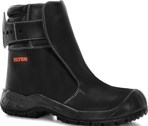 Gießerstiefel Calvin Gr.43 schwarz Leder S3 SR HI HRO Fe Al EN ISO 20349-1 ELTEN