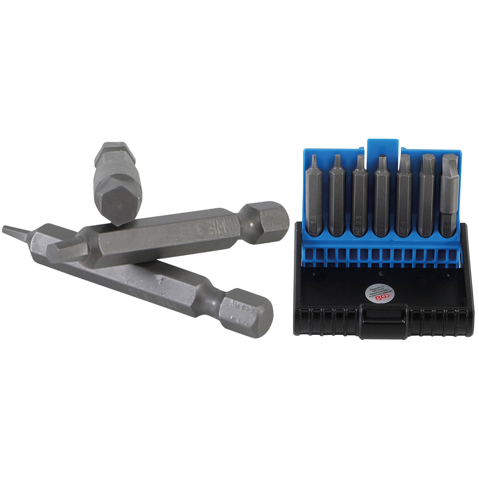 BGS Schraubenausdreher-Satz für defekten Innensechskant 1,5 - 6 mm 7tlg. - 5289