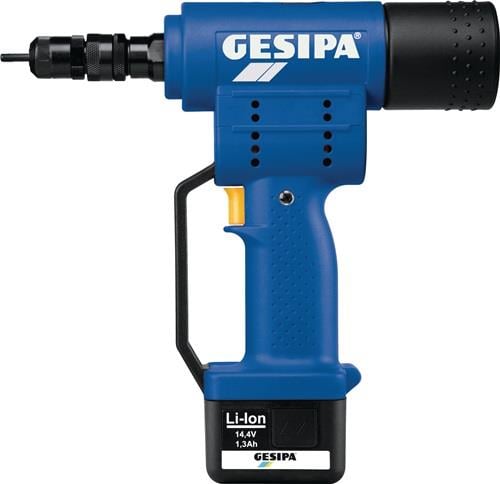 GESIPA Akkublindnietmutternsetzgerät FireBird® 10-teilig 13000 N - 1457414