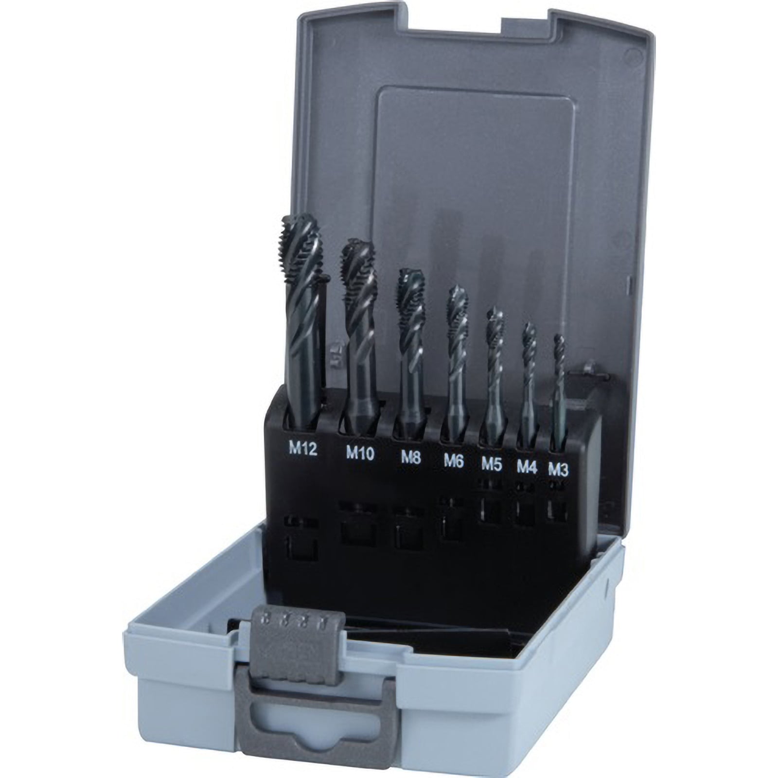 RUKO Maschinengewindebohrer-Satz 7tlg. Form C HSSE-Co 5 VAP in Kunststoffkassette - 245064RO