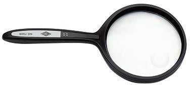 WEDO Lupe 2717508 rund 2+4fach Kunststoff schwarz