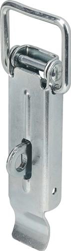 VORMANN Spannverschluss H.110 mm B.37 mm STA blau verzinkt mit Plombiermöglichkeit DIN 3133 - 001209105Z