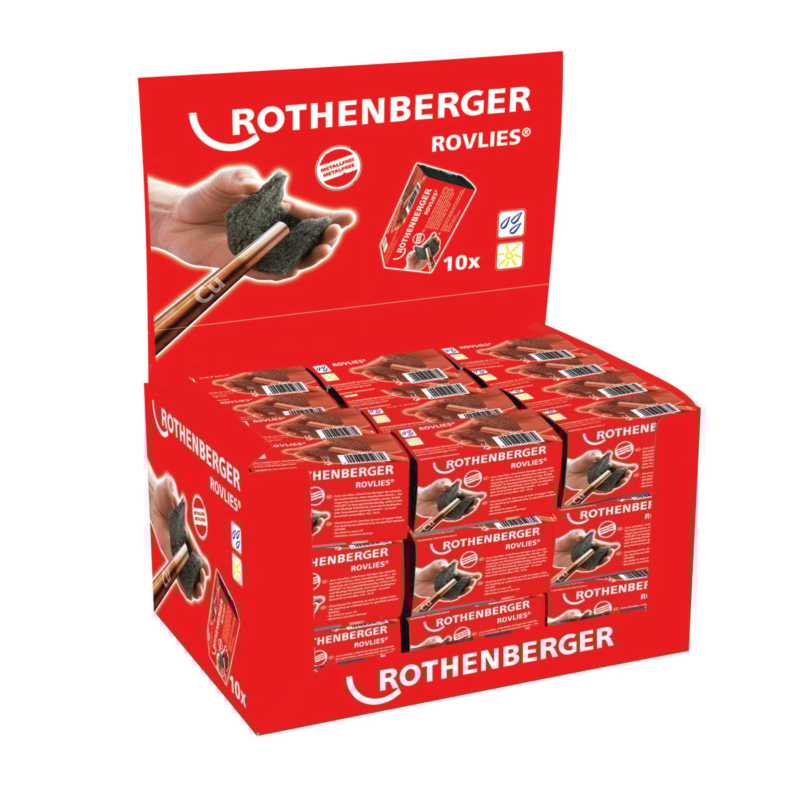 ROTHENBERGER ROVLIES Display, 36er-Pack (a 10 Stück)  - 045268D