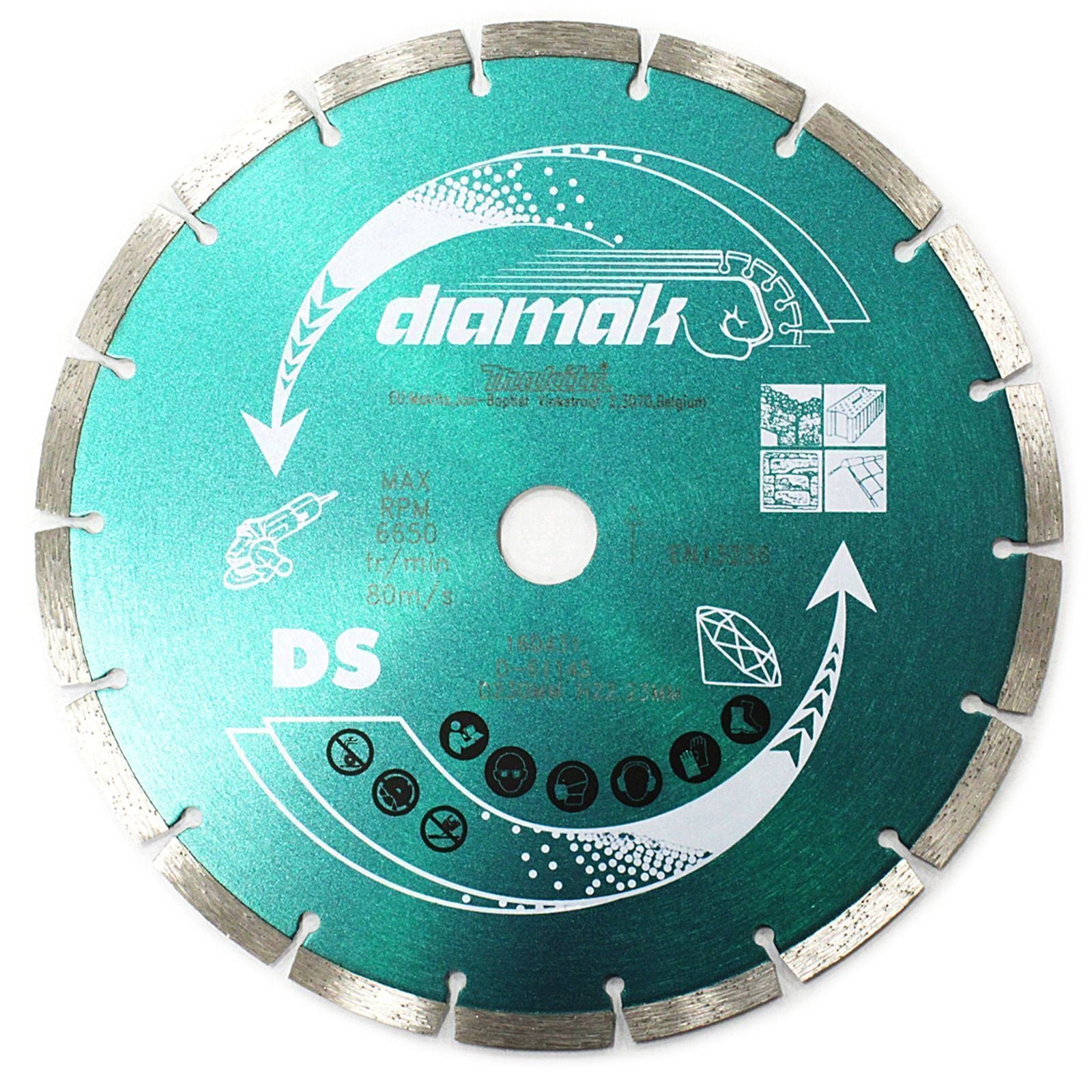 Makita Diamanttrennscheibe DIAMAK 230 x 22,23 mm - D-61145