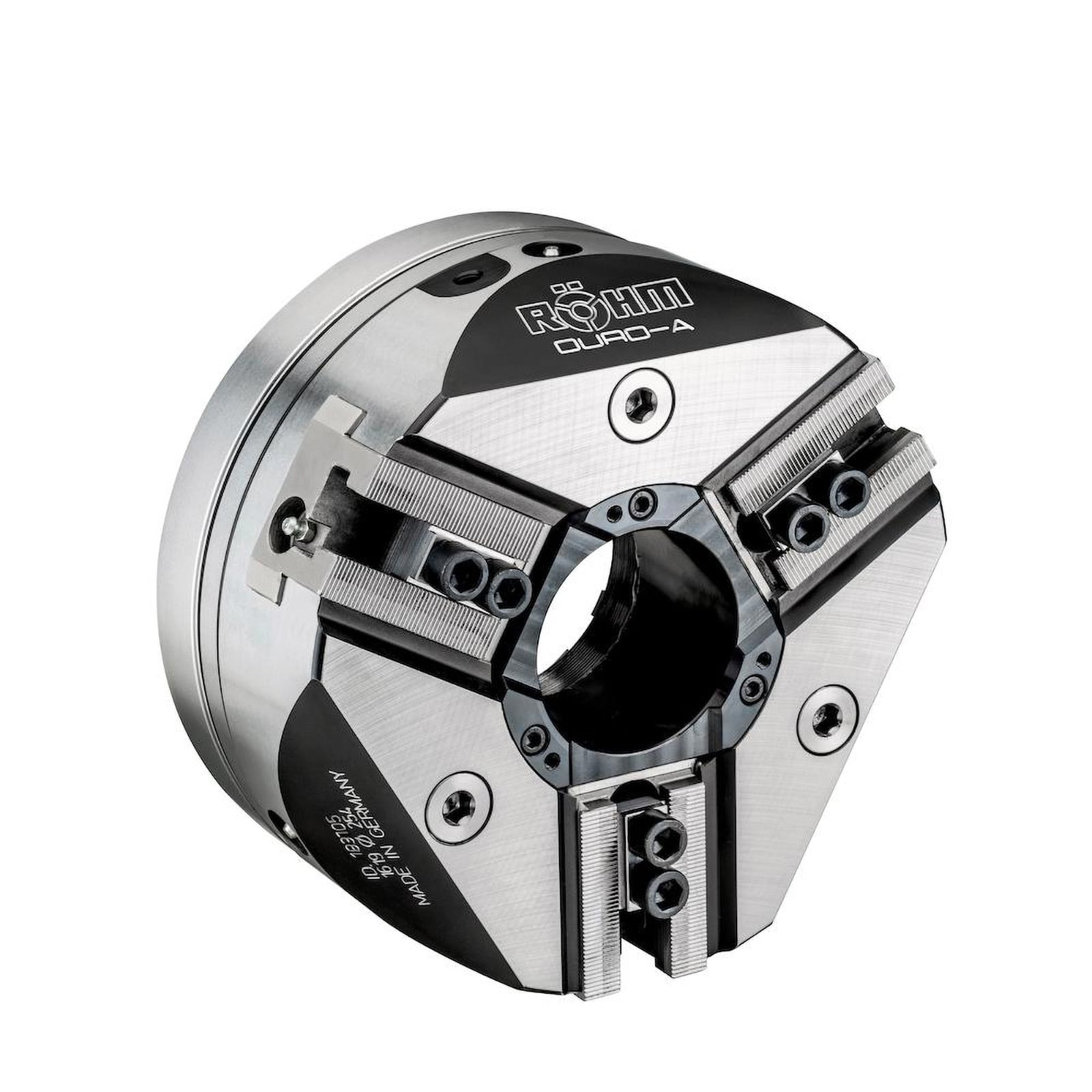 Röhm Kraftspannfutter DURO-A 400 Spitzverzahnung 60° Zylindrische Zentrieraufnahme - ZA 380 - 183730