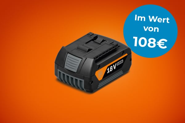 FEIN GBA 18V 4Ah Akku als Gratisprämie