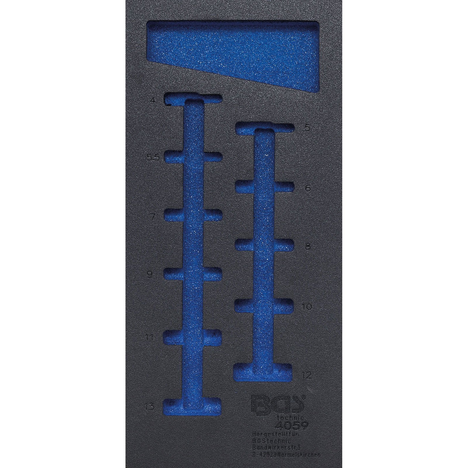 BGS Werkstattwageneinlage 1/3 leer für Art. 4059 - 4059-1