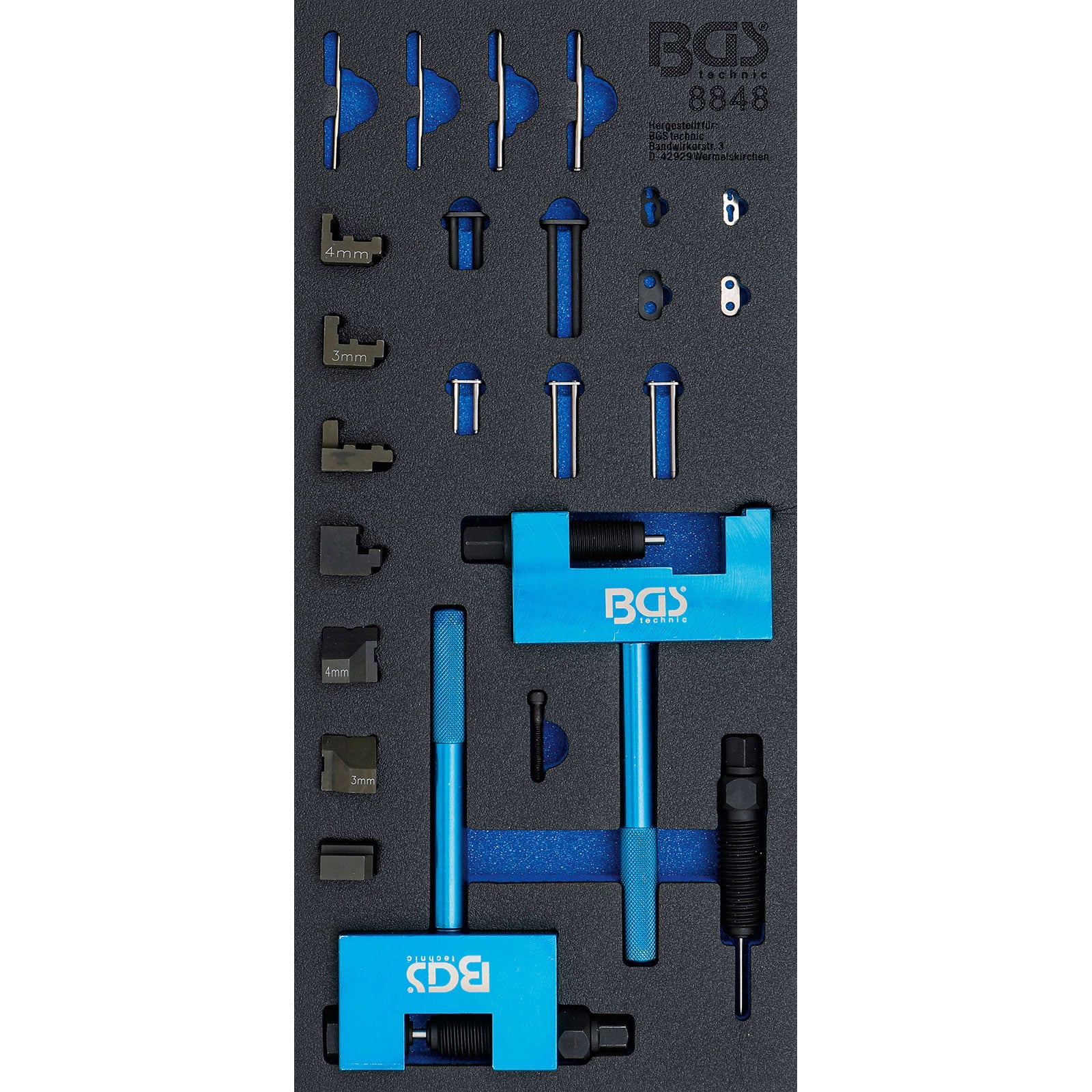 BGS Steuerketten-Nietgerät für Mercedes-Benz - 8848