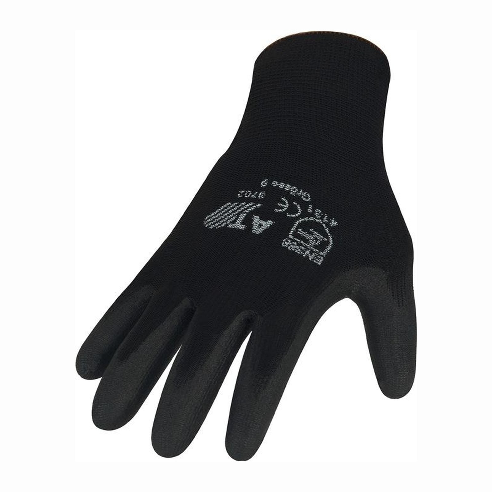 ASATEX Handschuhe schwarz Nylon Gr. 10 - 3702/10