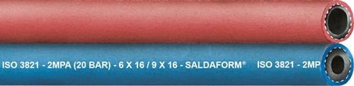 Zwillingsschlauch SALDAFORM® Wandst.5,0/3,5mm AD 16,0mm L.50m TEGUMA