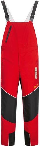Schnittschutzlatzhose SPEIERLING Gr.48 rot/schwarz/gelb ELYSEE