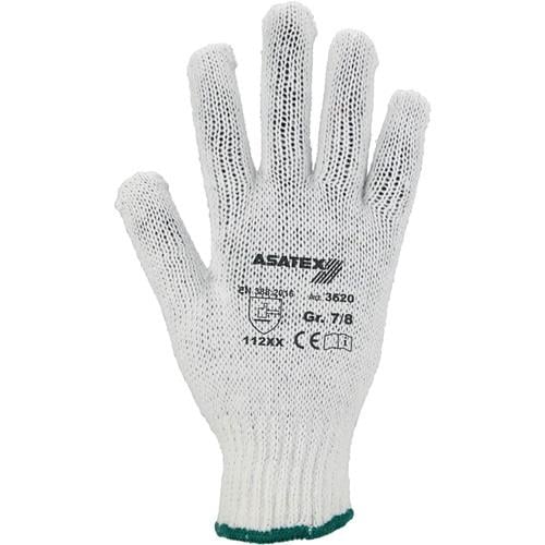 ASATEX Handschuhe weiß / blau Gr. 9/10 - 10.09.3620