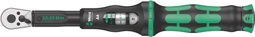 Wera Drehmomentschlüssel Click-Torque A 6 1/4" 2,5 - 25 Nm - 5075605001