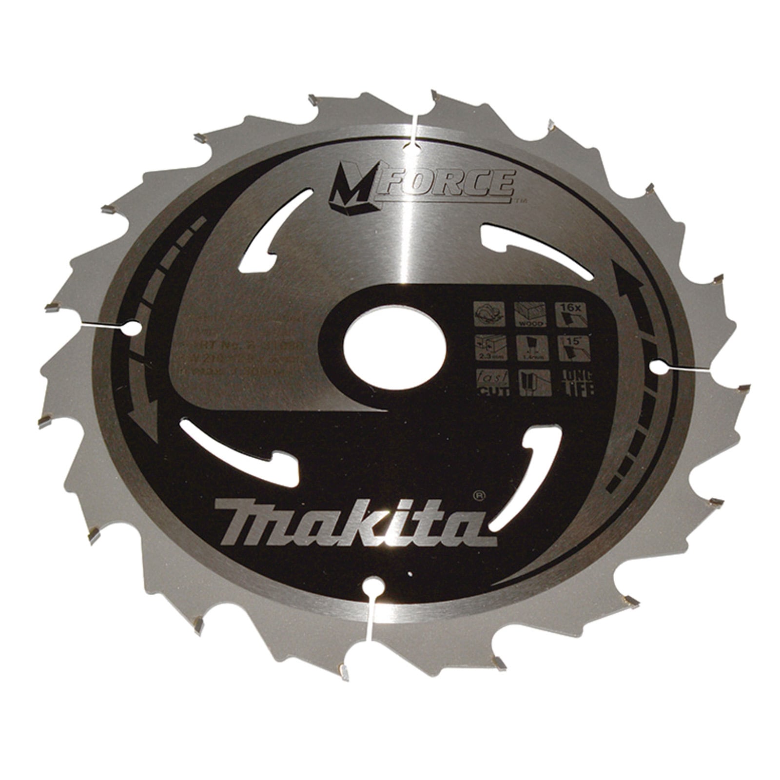 Makita M-FORCE Sägeblatt 210x30x16Z - B-31980