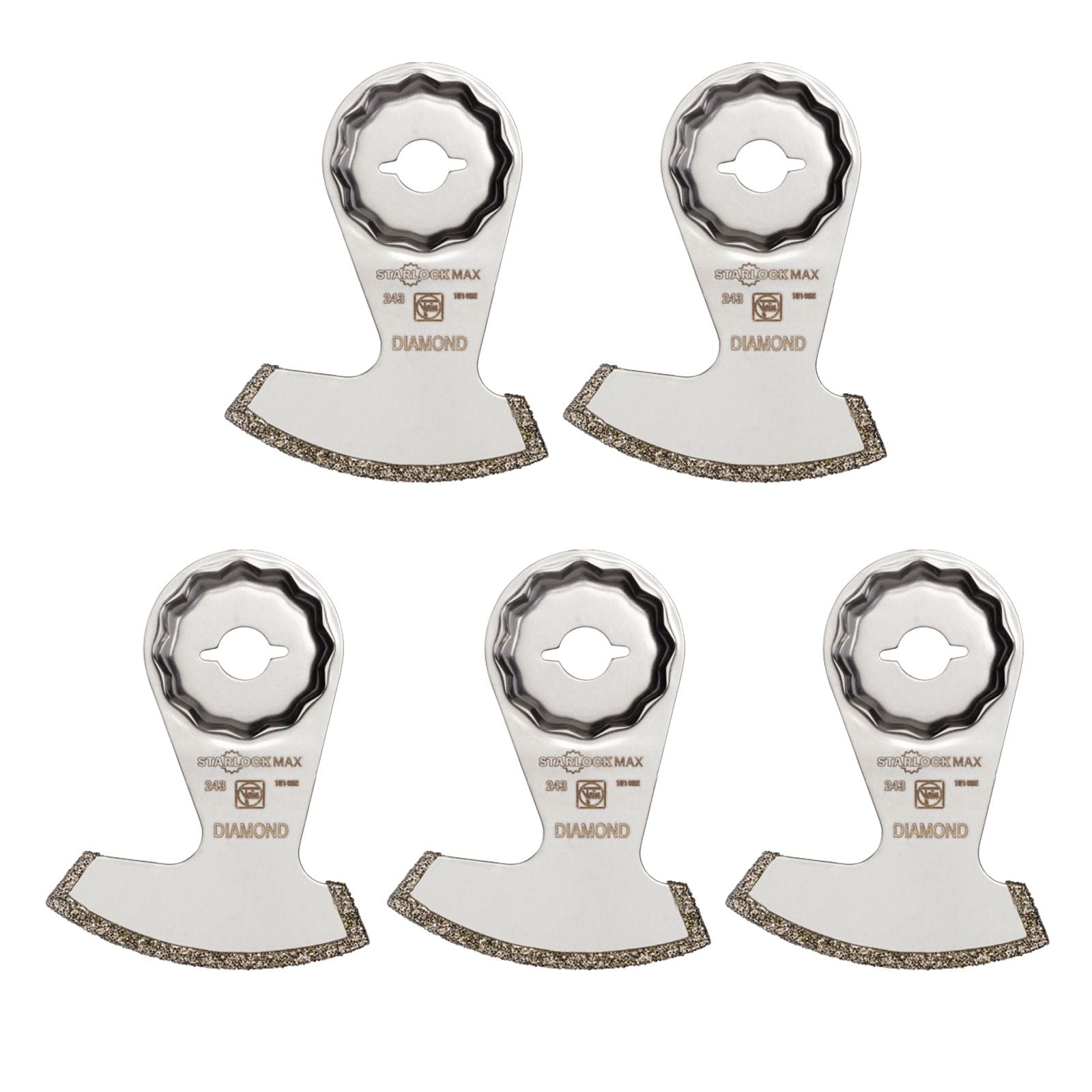 Fein 5x Diamant-Sägeblatt StarlockMax 2,2 mm - 63903243230
