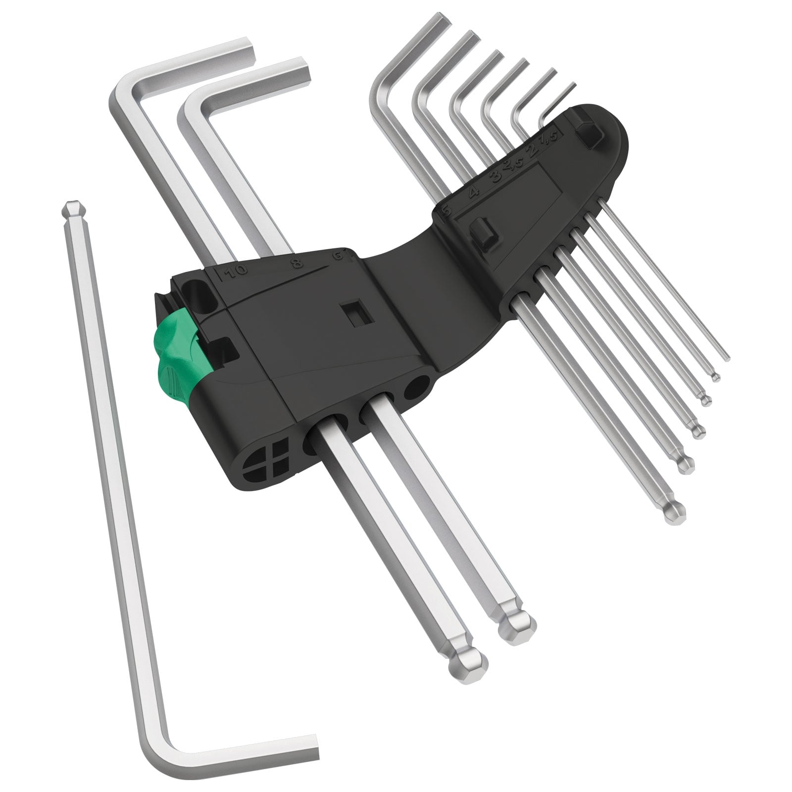 Wera 950/9 Hex-Plus 1 SB Winkelschlüsselsatz, metrisch - 073391