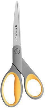 Westcott Schere Titanium Super E-30481 00 21cm grau/gelb