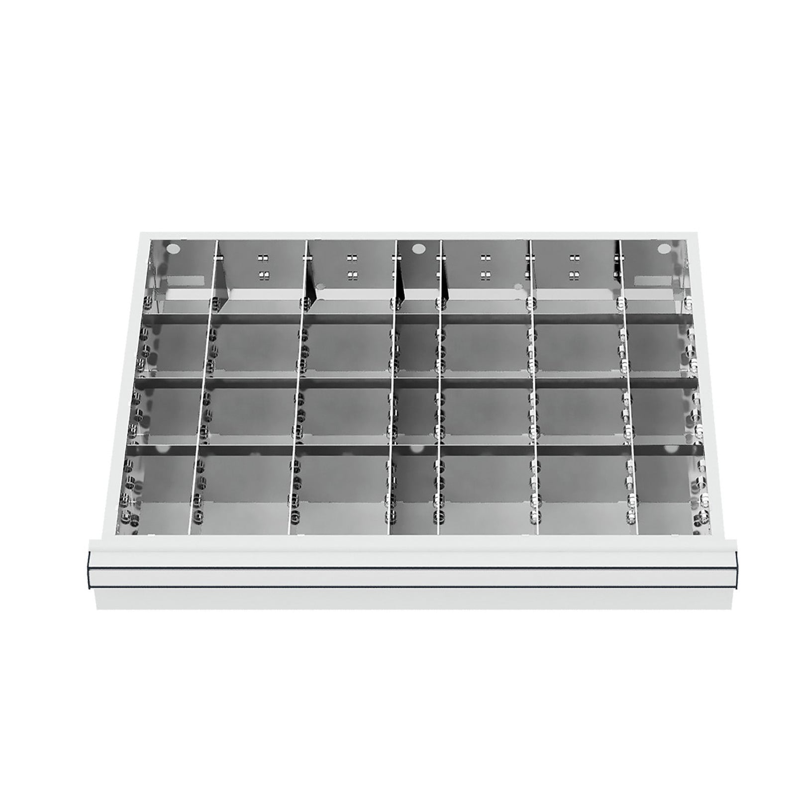 WS24 Schubladeneinteilung Metalleinteilung BLH 200-300 mm Innenmaß 600 x 450 mm - WS24-100255