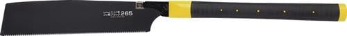 TAJIMA Japansäge/Feinzugsäge Rapid Pull fluorine Blatt-L.265mm Gesamt-L.600mm ger.Griff - JPR265FBR