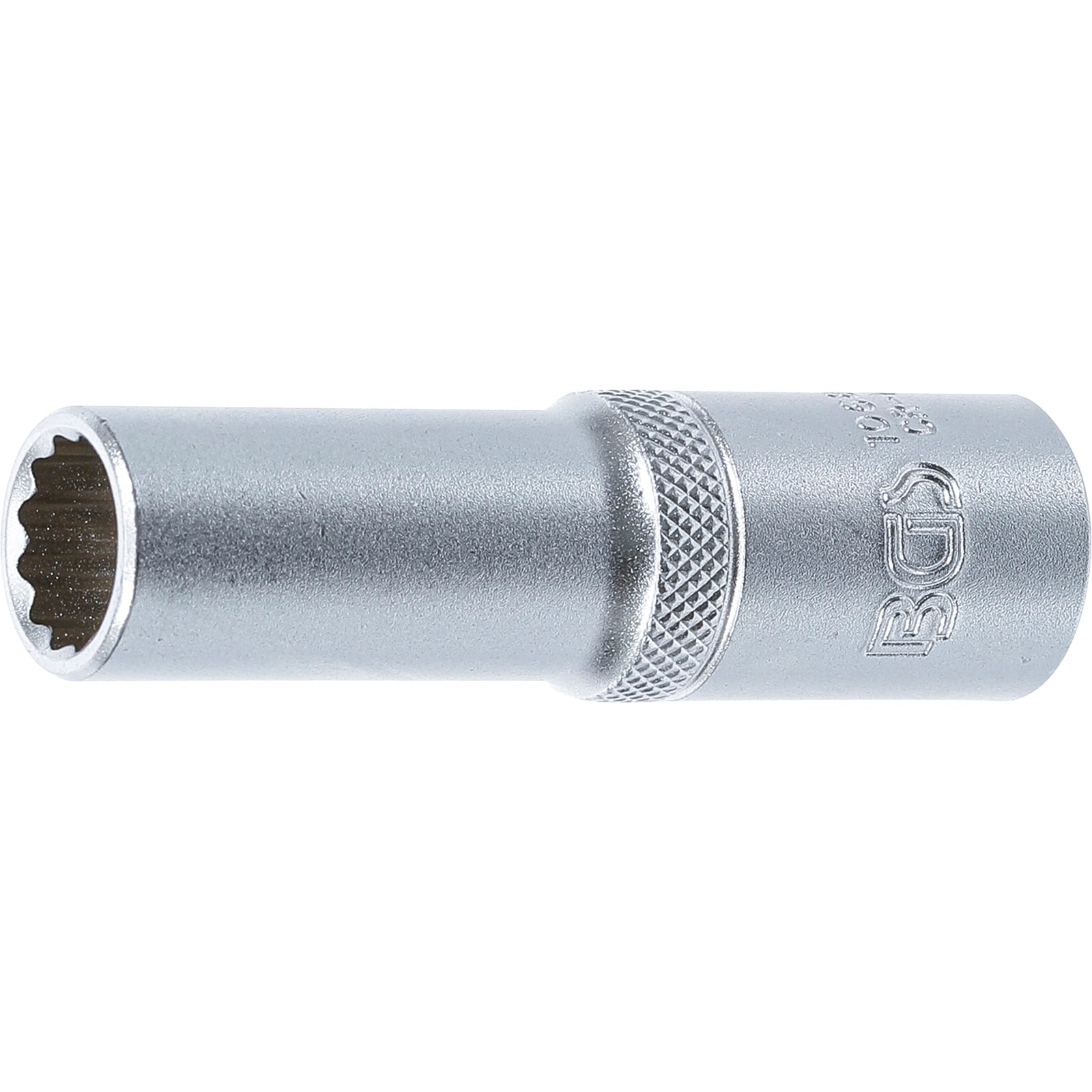 BGS Steckschlüssel-Einsatz Zwölfkant tief Antrieb Innenvierkant 12,5 mm (1/2") SW 13 mm - 10681