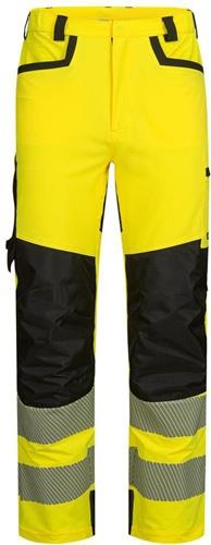 Warnschutzbundhose REIMS Gr.56 gelb/schwarz ELYSEE