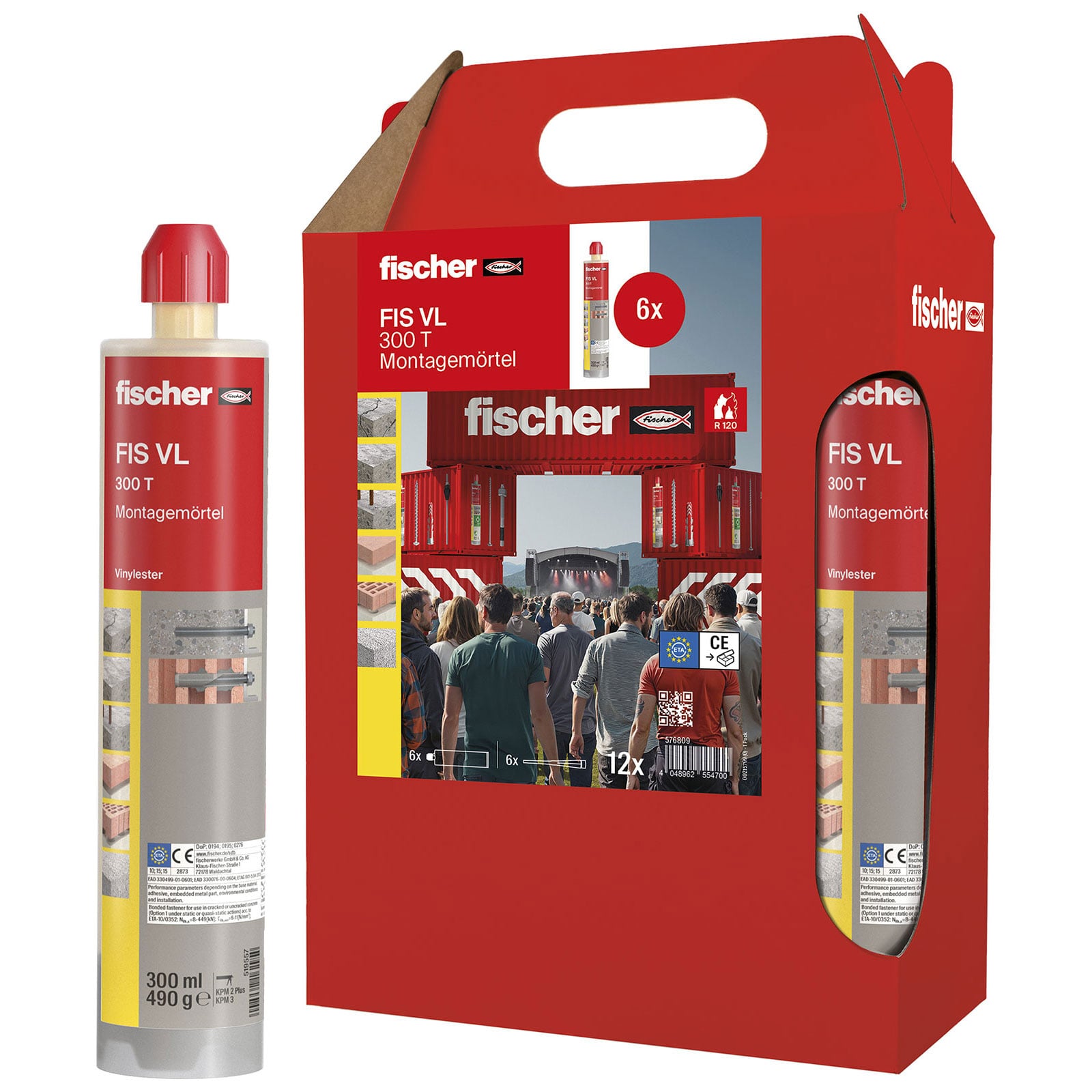 Fischer Montagemörtel FIS VL 300 T - 576809