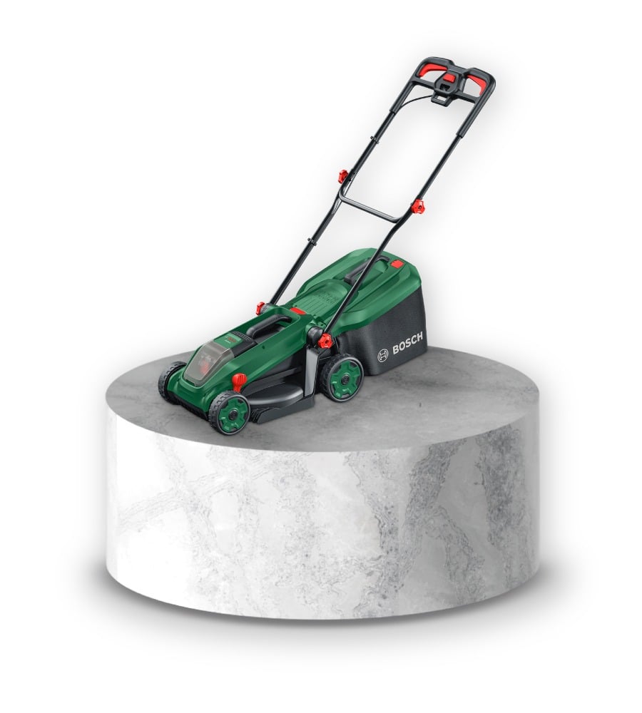 Bosch Rotak 18V-34 Akku Rasenmäher Gewinn