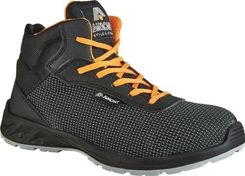 AIMONT Sicherheitsstiefel Diamont AVANGER Größe 43 schwarz / orange - DM1018443
