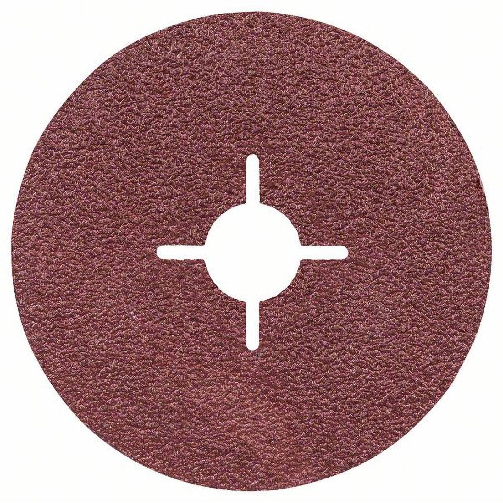 Bosch Fiberschleifscheibe R444, Expert for Metal. Für kleine Winkelschleifer - 2608607250