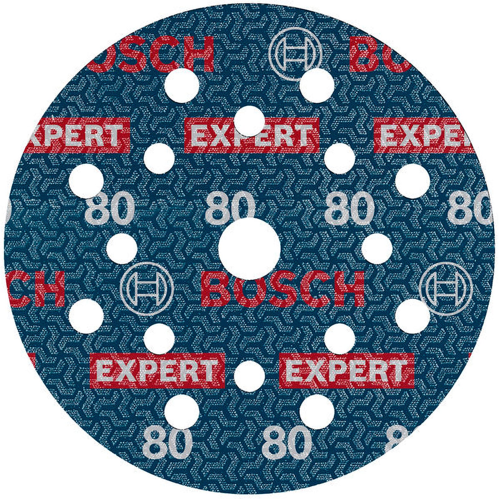 Bosch EXPERT O780 Folienschleifscheibe 125 mm K80 50 Stück - 2608902417